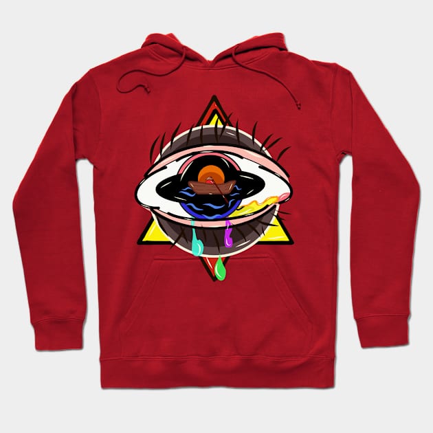 Eye tears Hoodie by Sshirart